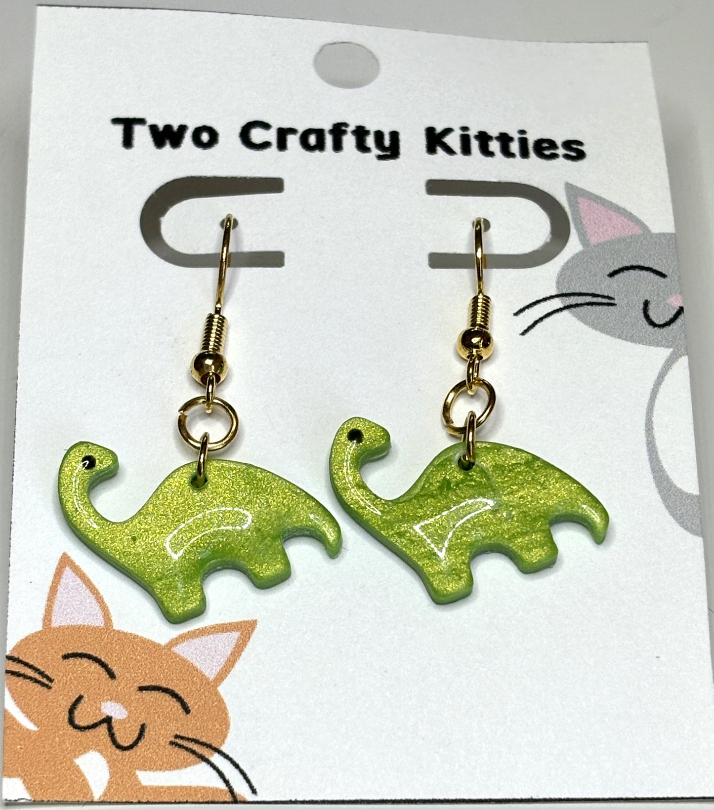 Dino Dangle Earrings