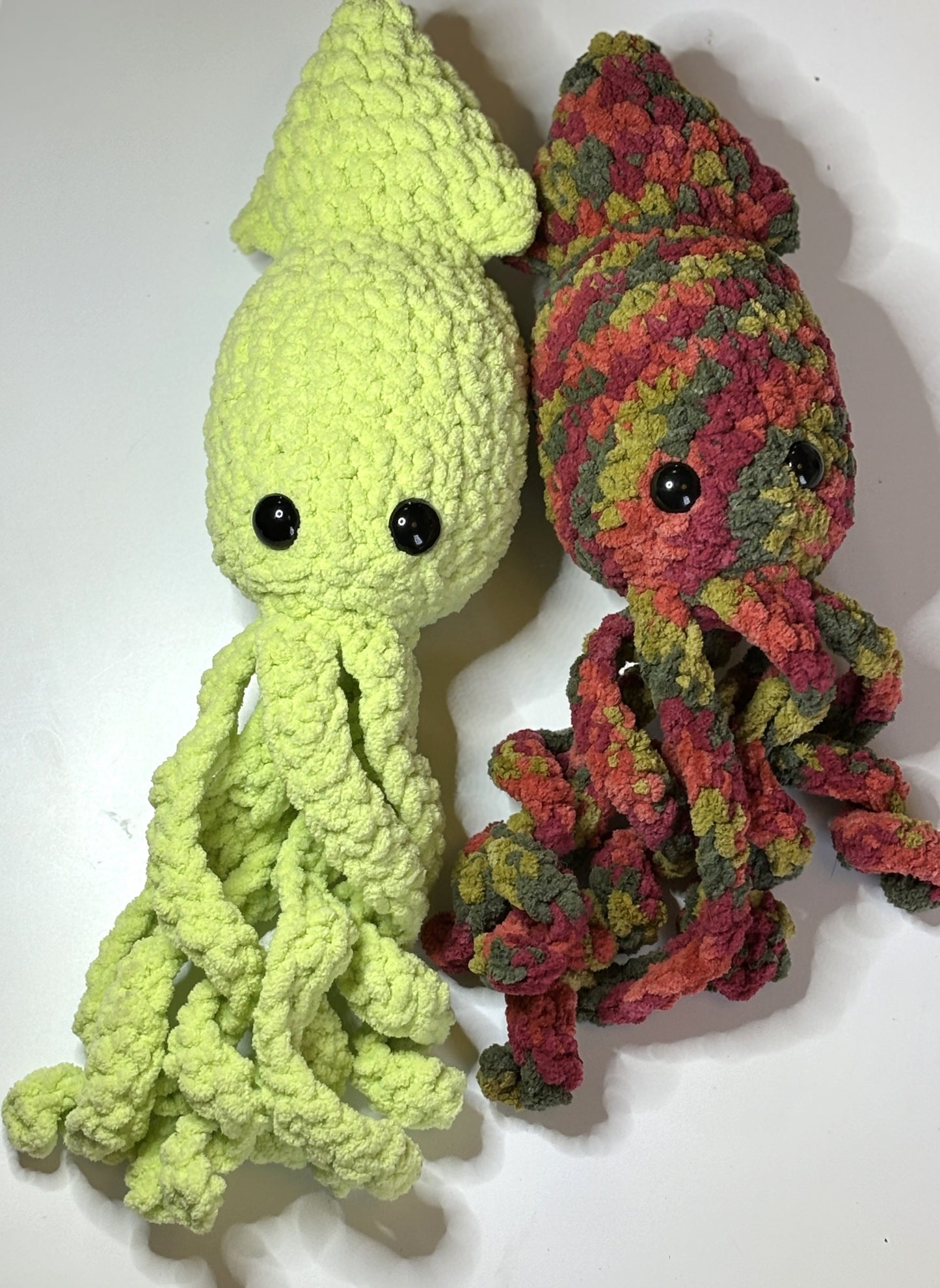 Crocheted Sweet Squid Buddy