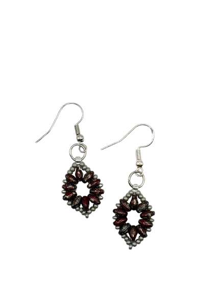 Beaded Circle Diamond