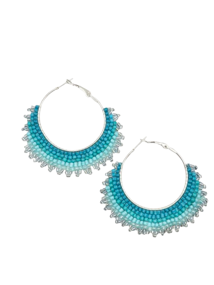 Beaded Hoop