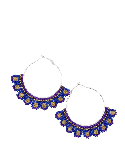 Beaded Hoop