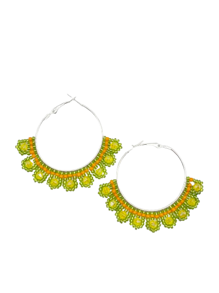 Beaded Hoop